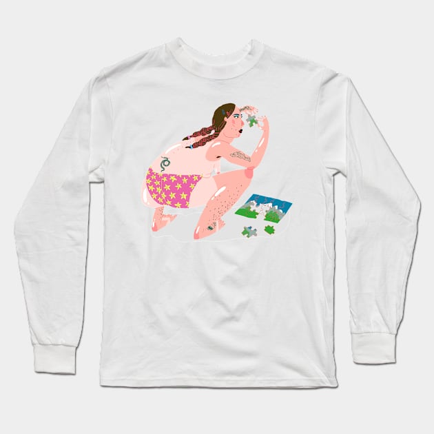 Summer vibes Long Sleeve T-Shirt by ezrawsmith